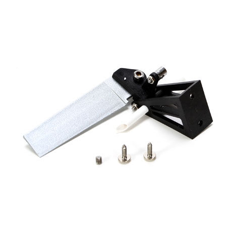 Rc boat clearance rudder assembly