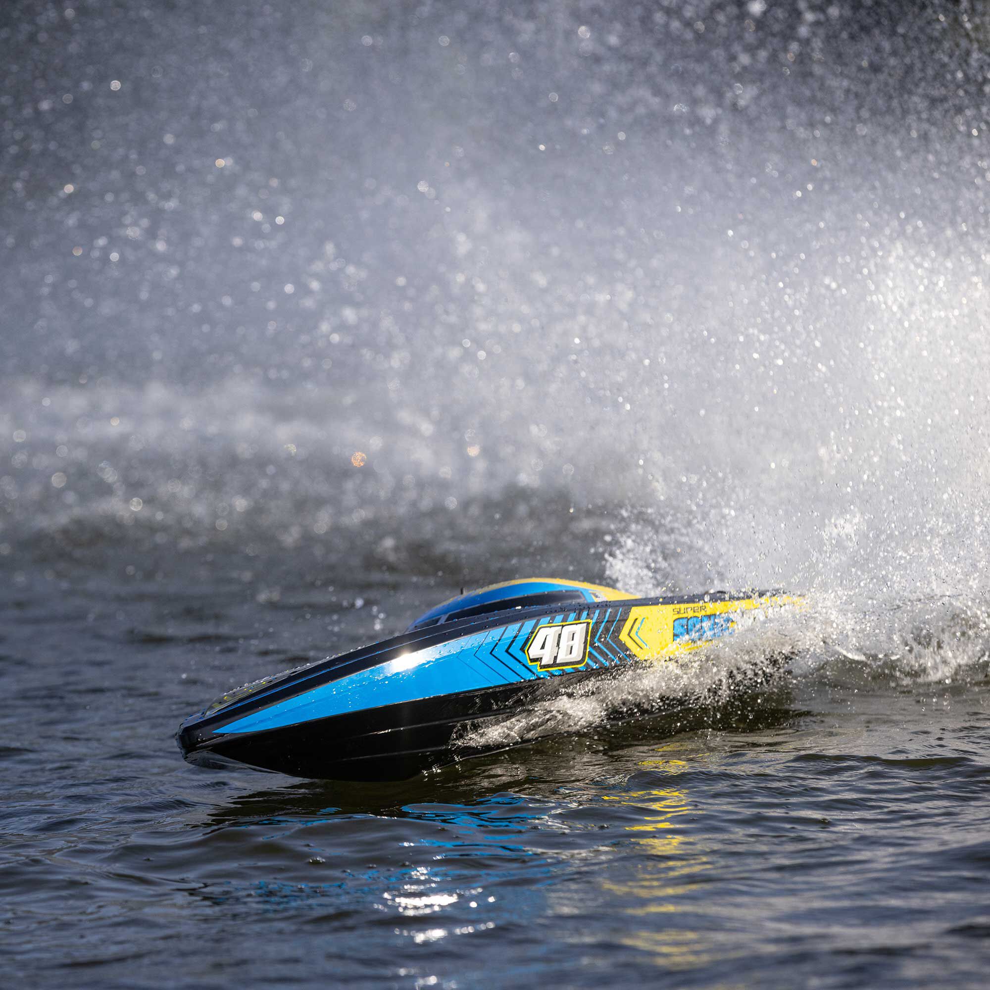 Super Sonicwake 48 8S Self Righting Brushless Deep V RTR Pro Boat