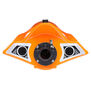 Jet Jam V2 12" Self-Righting Pool Racer Brushed RTR, Orange