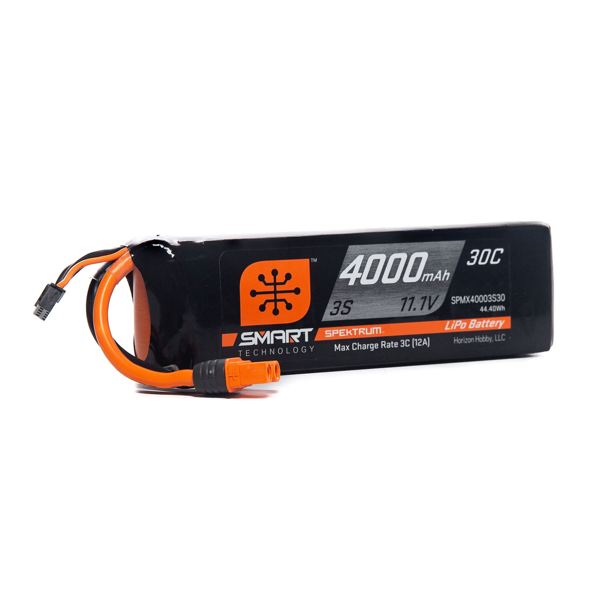 d412017PfPowerInner真潮Ｔ3.3m 30号 11.1V 4000mAh 3S 30C Smart LiPo Battery: IC3 | Pro Boat