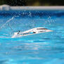 Jet Jam 12" Self-Righting Pool Racer Brushed RTR, White