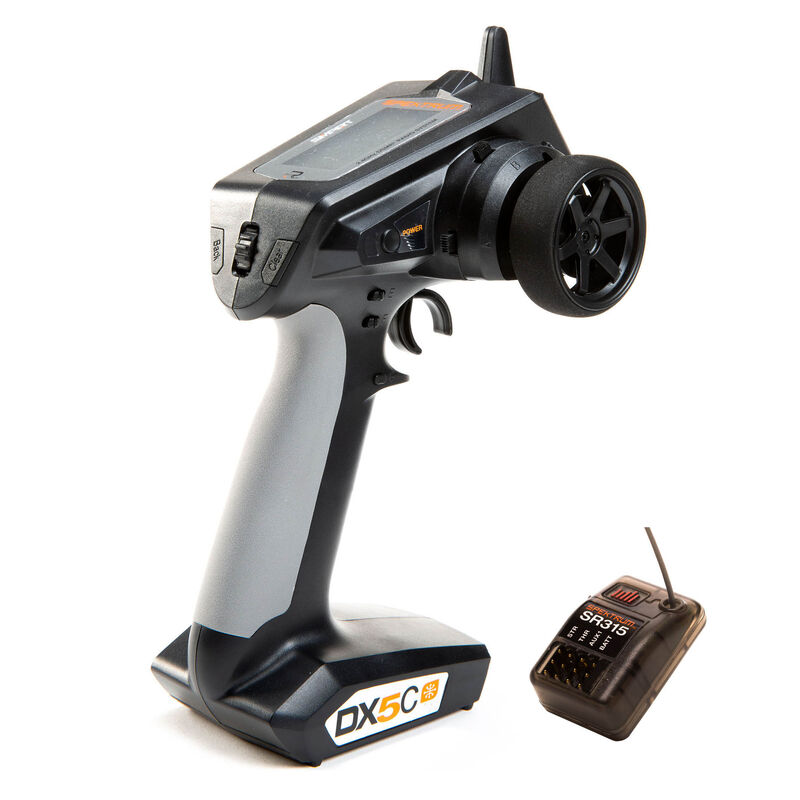 DX5C Smart 5-Channel Transmitter Combo with SR315 Receiver