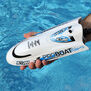 Jet Jam 12" Self-Righting Pool Racer Brushed RTR, White